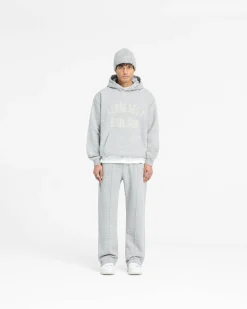 Represent England Applique Hoodie - Grey Marl><noscript><img width=
