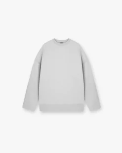 Represent Epic Raglan Sweater - Light Grey> Tops/Sweaters