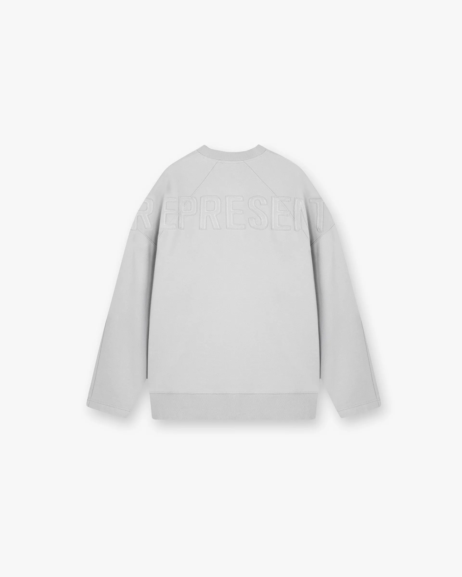 Represent Epic Raglan Sweater - Light Grey> Tops/Sweaters
