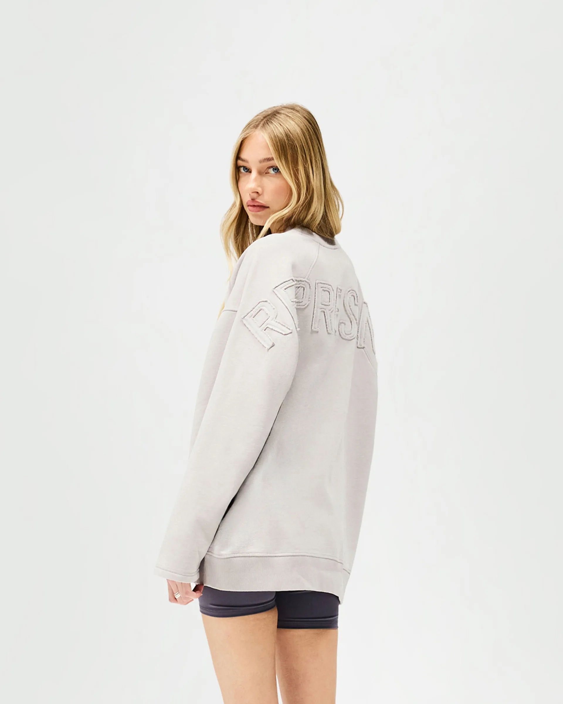 Represent Epic Raglan Sweater - Light Grey> Tops/Sweaters