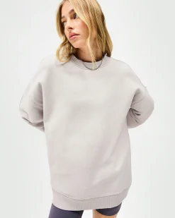 Represent Epic Raglan Sweater - Light Grey><noscript><img width=