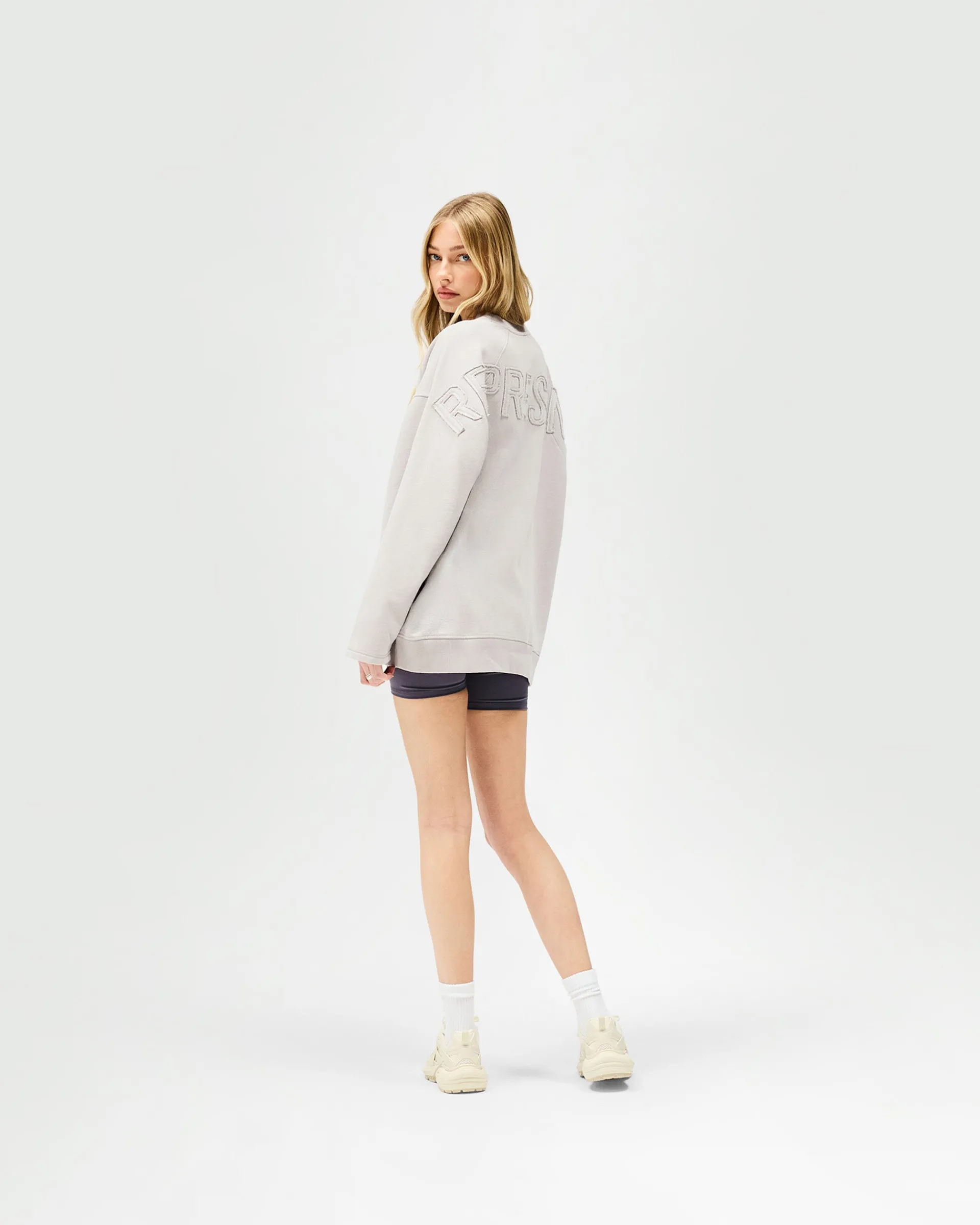 Represent Epic Raglan Sweater - Light Grey> Tops/Sweaters