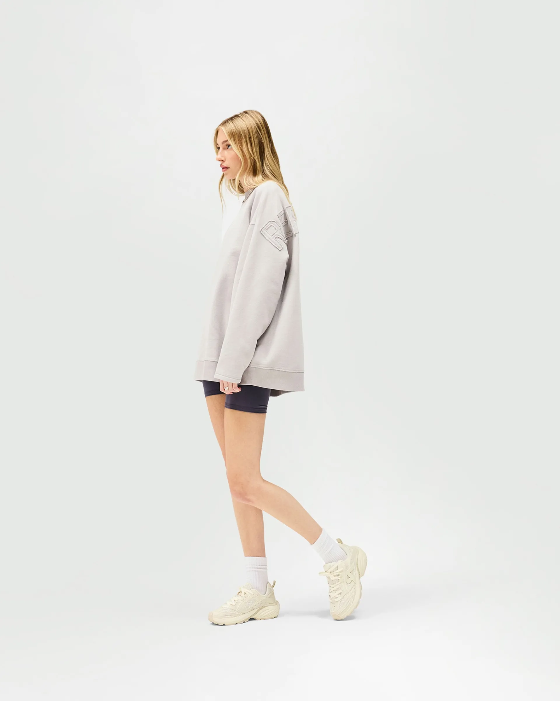 Represent Epic Raglan Sweater - Light Grey> Tops/Sweaters