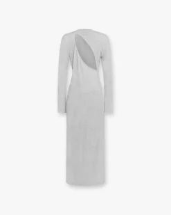 Represent Flow Dress - Grey Marl> Dresses