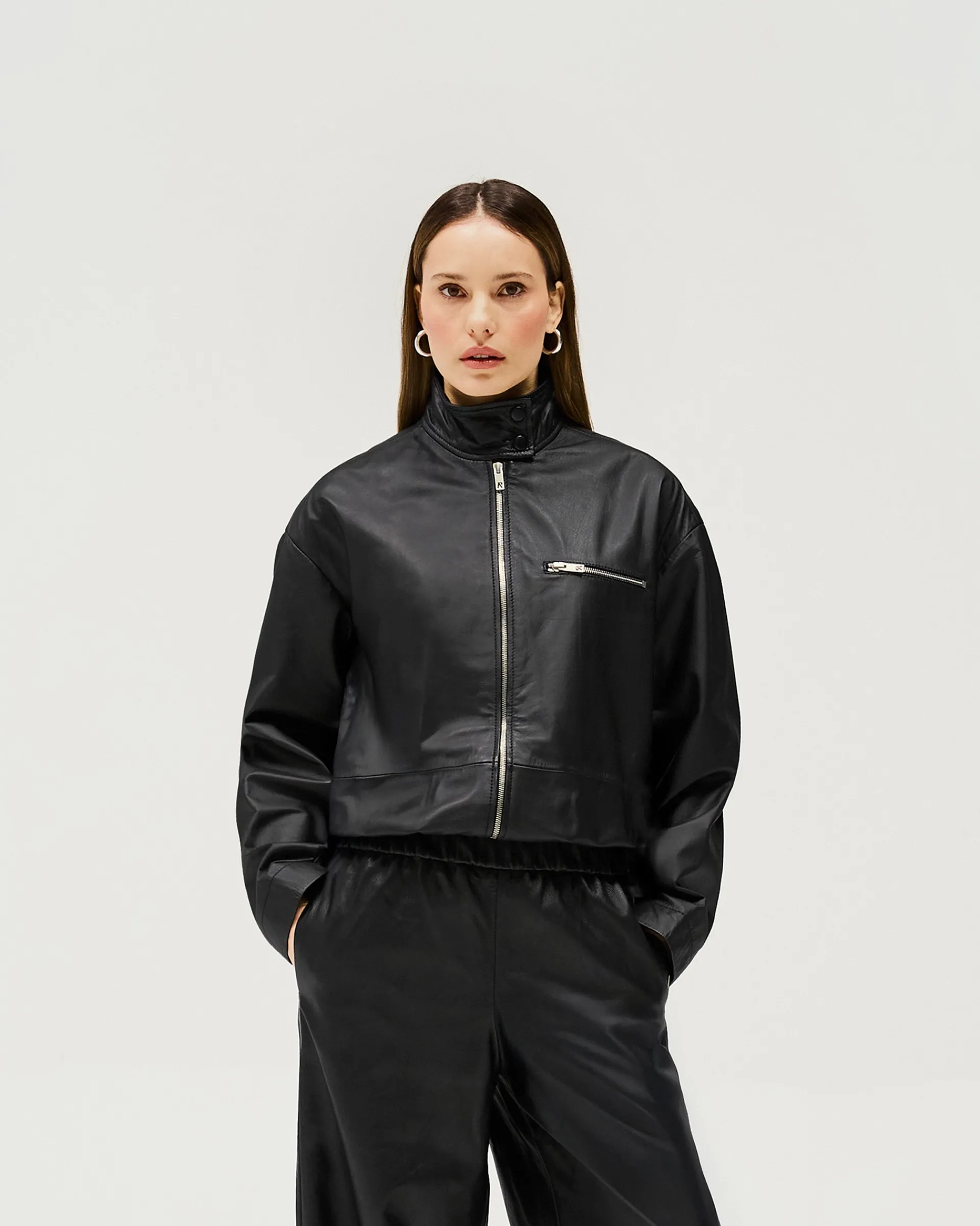 Represent Fuel Jacket - Jet Black> Outerwear