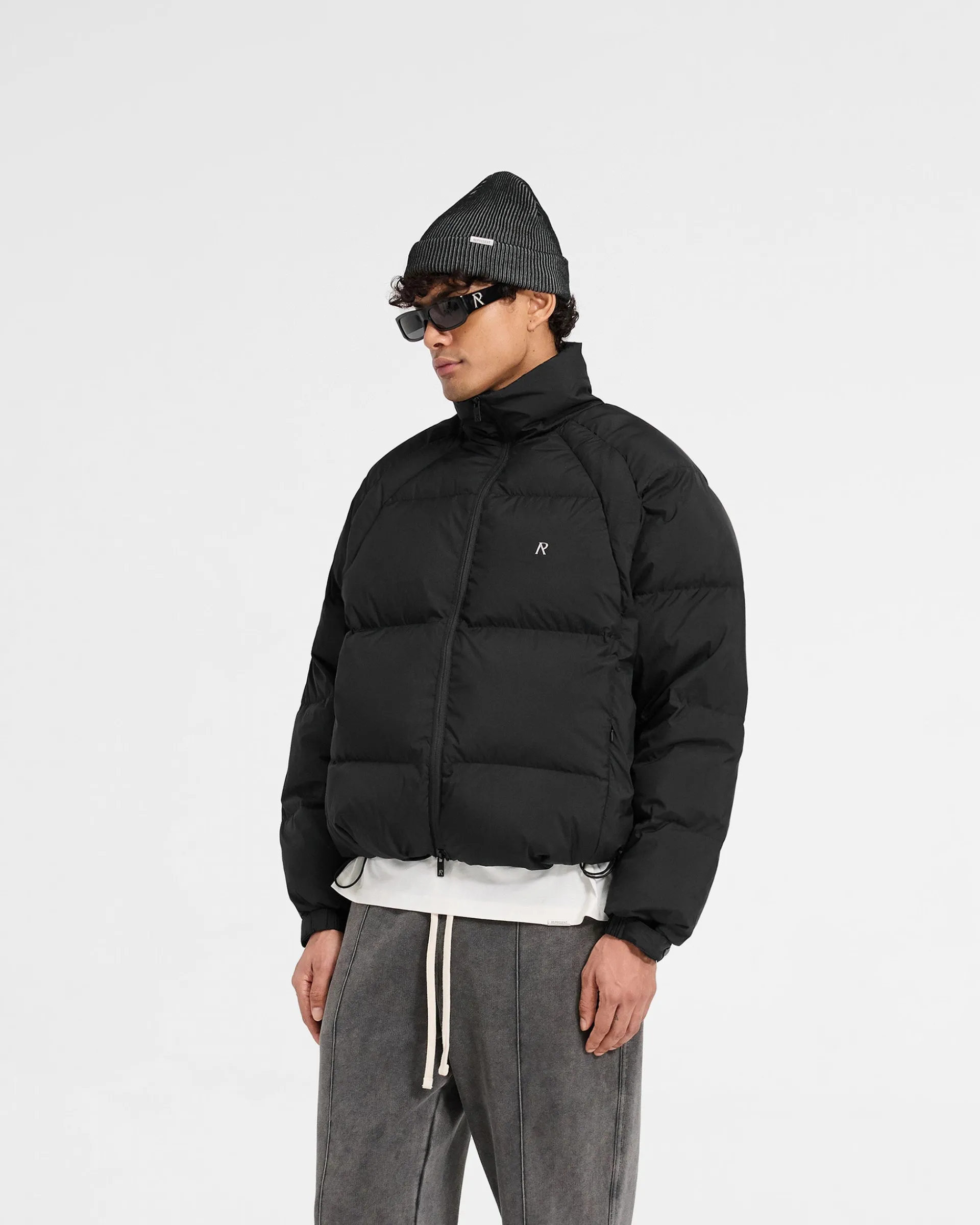Represent Funnel Neck Puffer -> Puffer Jackets | Outerwear