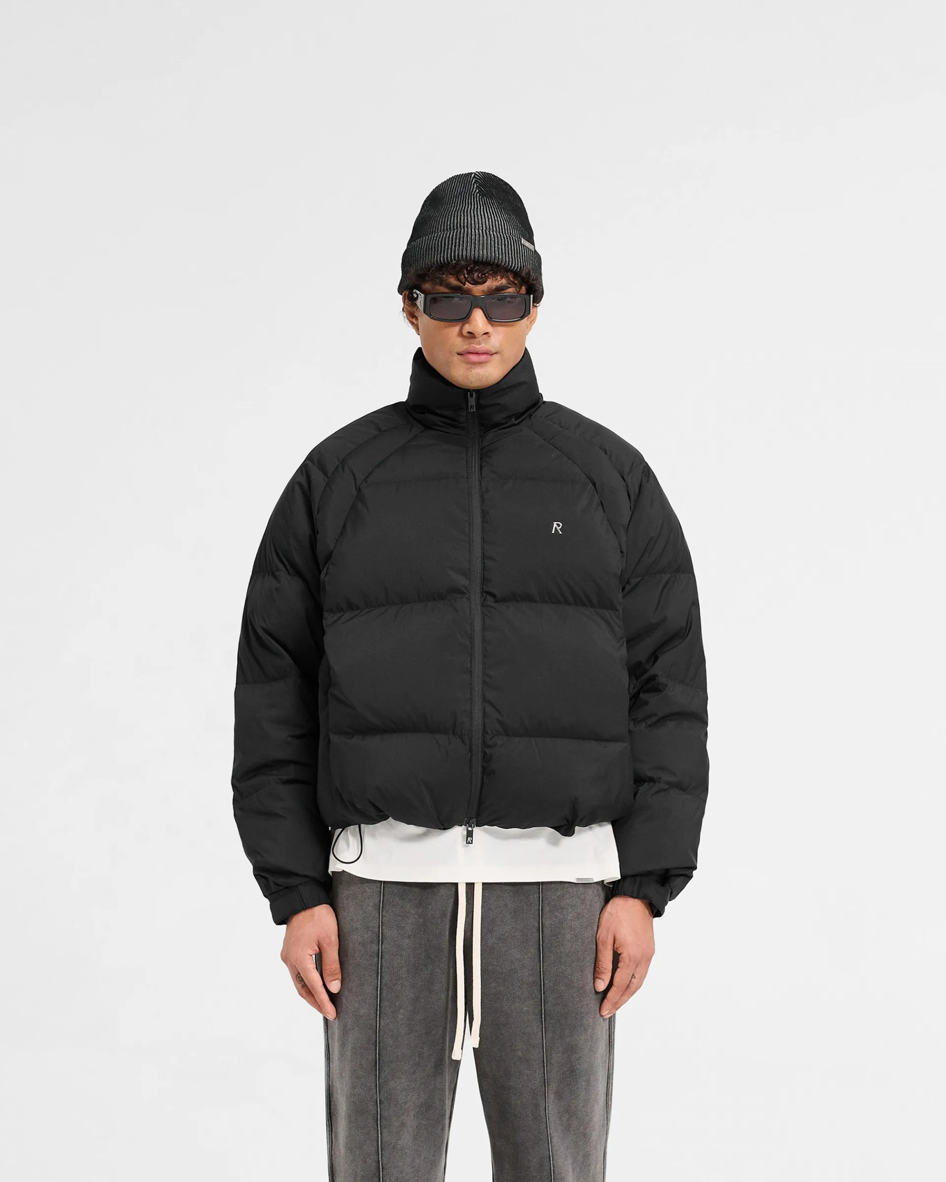 Represent Funnel Neck Puffer -> Puffer Jackets | Outerwear
