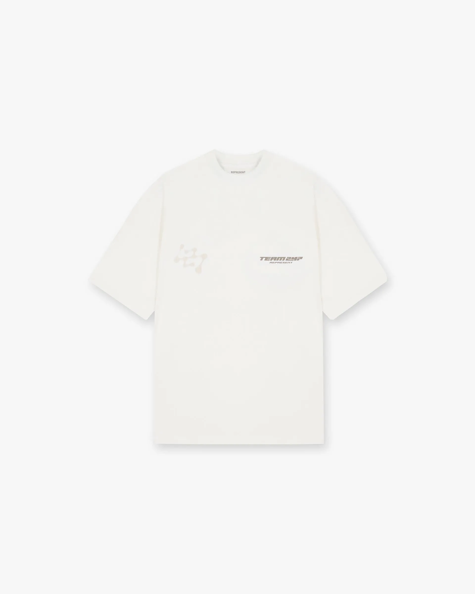Represent 247 Future Terrains Oversized T-Shirt - Flat White> T-Shirts