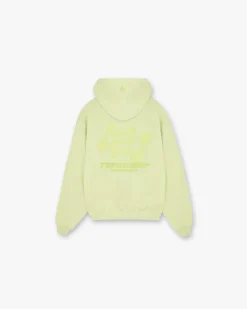 Represent 247 Future Terrains Oversized Hoodie - Shadow Lime> Hoodies