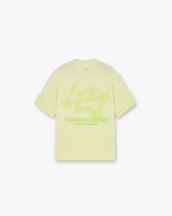 Represent 247 Future Terrains Oversized T-Shirt - Shadow Lime> T-Shirts