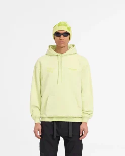 Represent 247 Future Terrains Oversized Hoodie - Shadow Lime><noscript><img width=