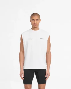 Represent 247 Future Terrains Oversized Tank - Flat White><noscript><img width=