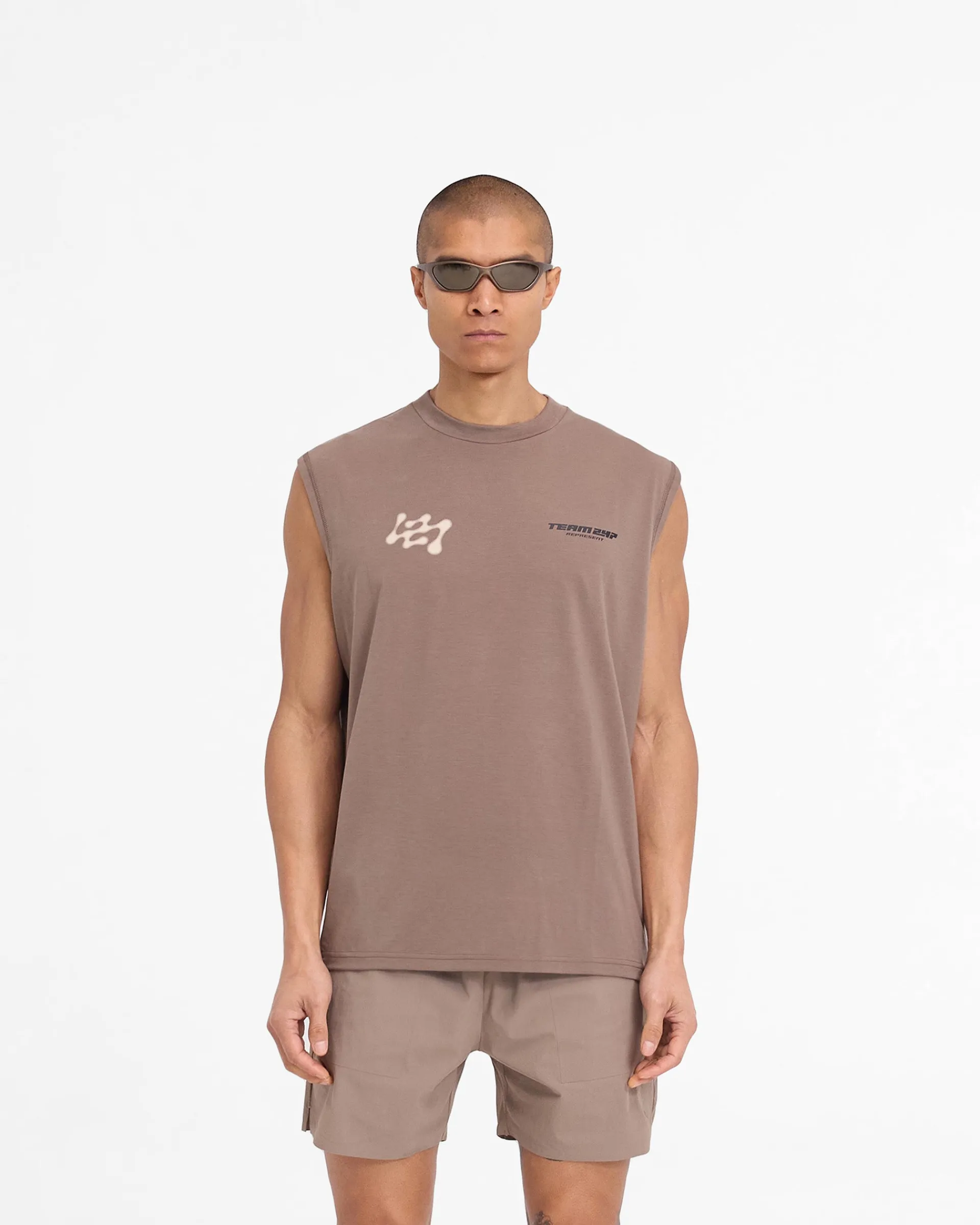 Represent 247 Future Terrains Oversized Tank -> T-Shirts