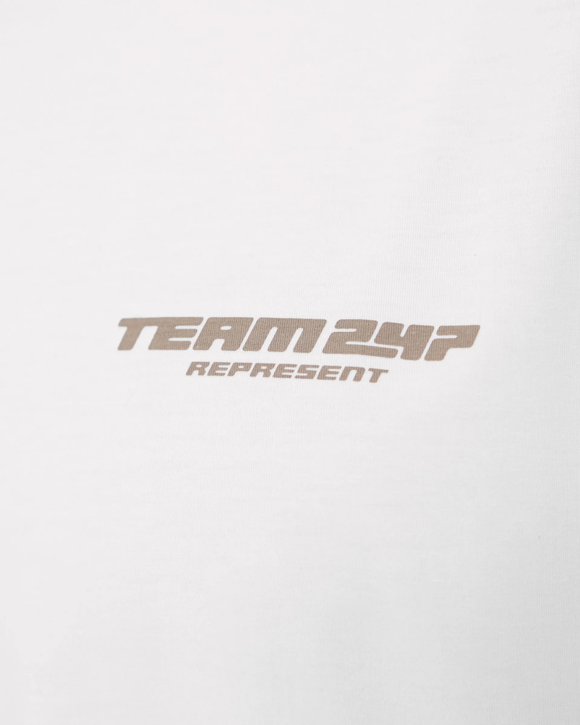 Represent 247 Future Terrains Oversized Tank - Flat White> T-Shirts