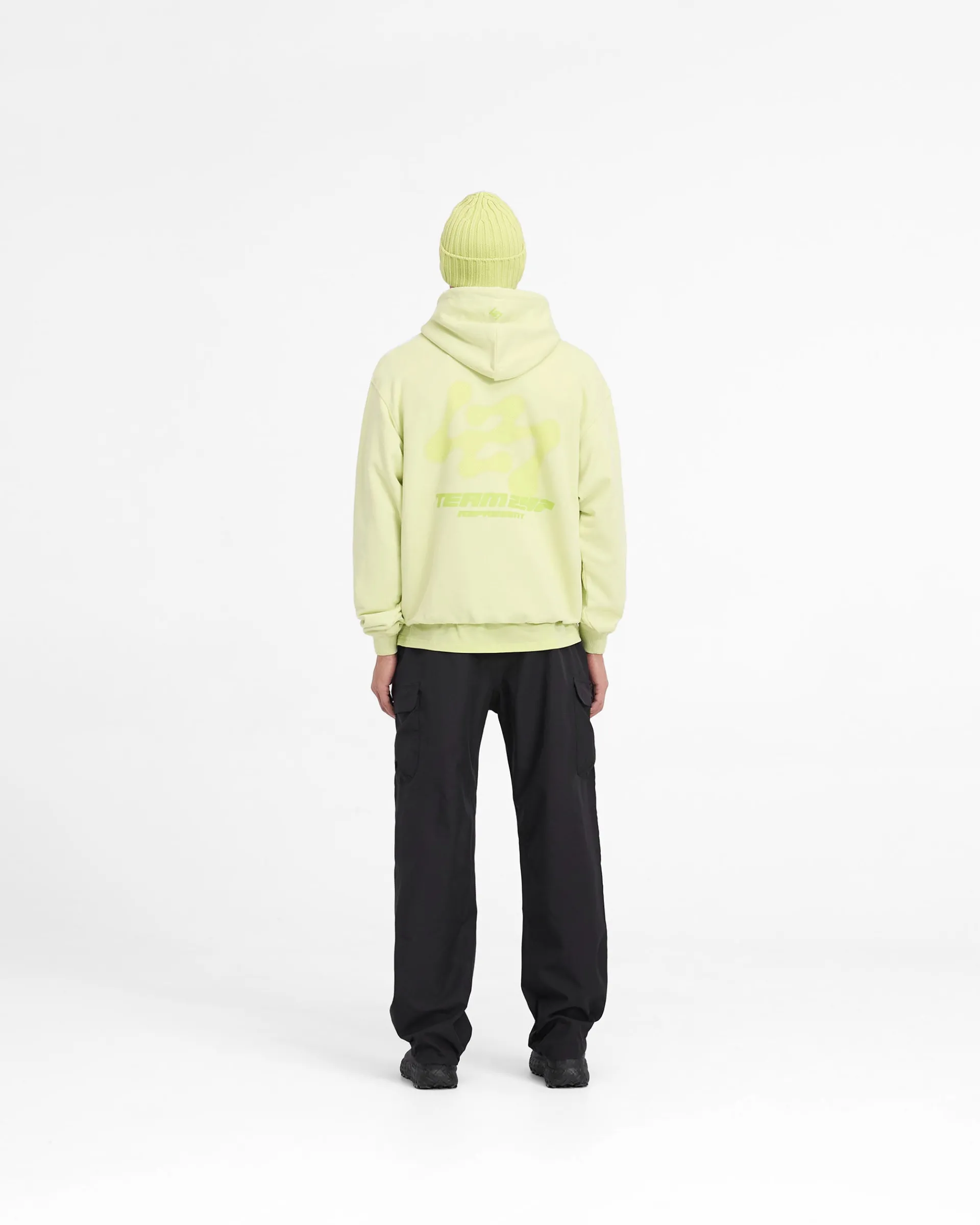 Represent 247 Future Terrains Oversized Hoodie - Shadow Lime> Hoodies