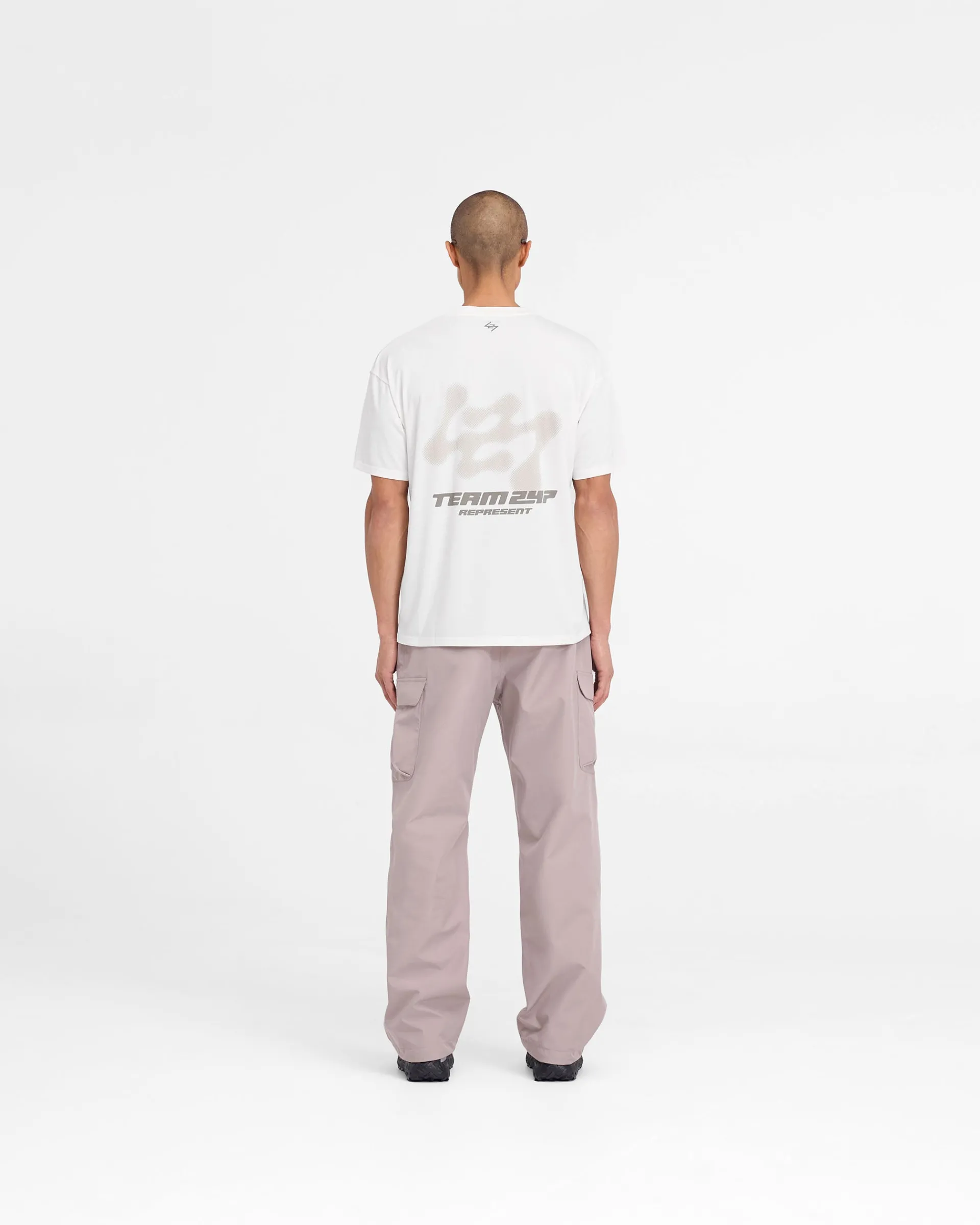 Represent 247 Future Terrains Oversized T-Shirt - Flat White> T-Shirts