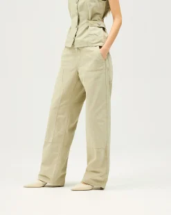 Represent Galaxy Jean - Mid Green> Bottoms/Jeans