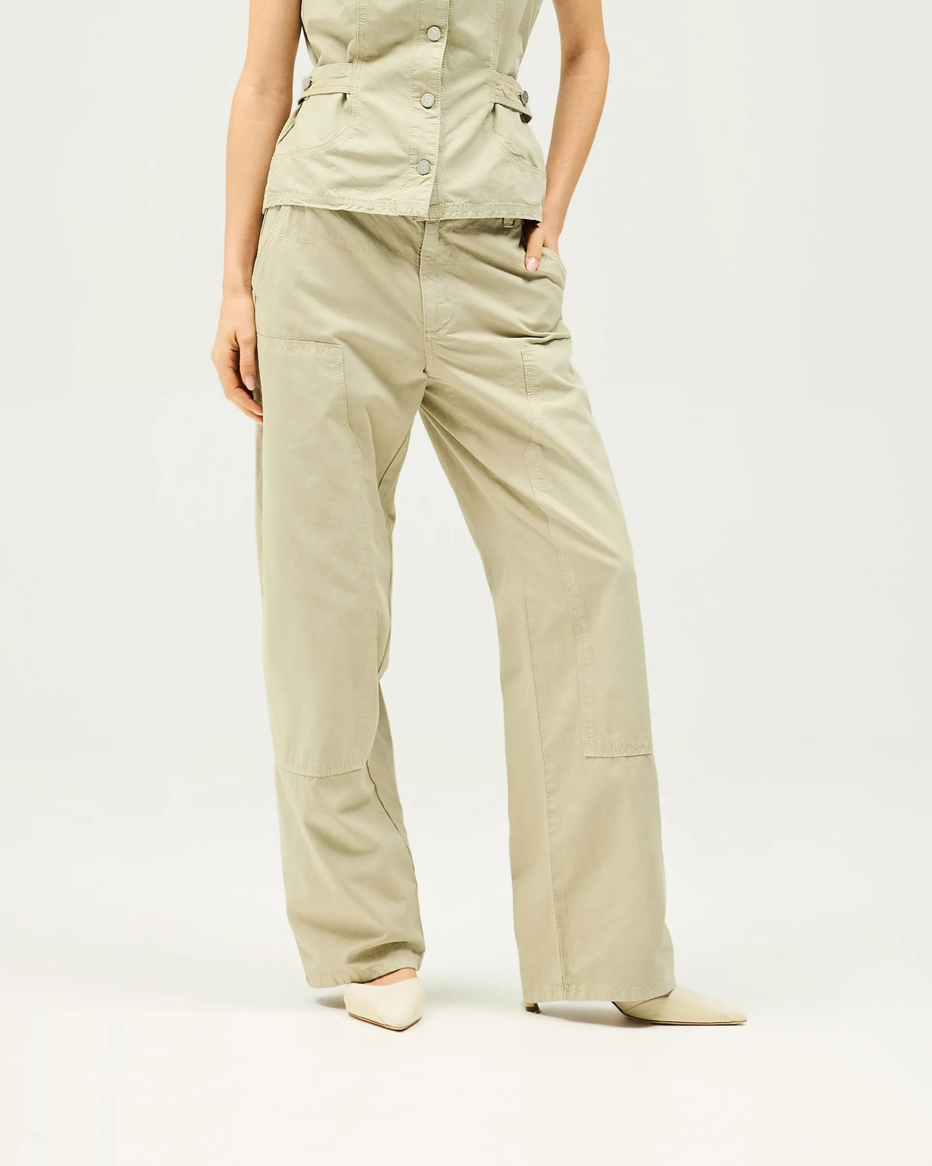 Represent Galaxy Jean - Mid Green> Bottoms/Jeans