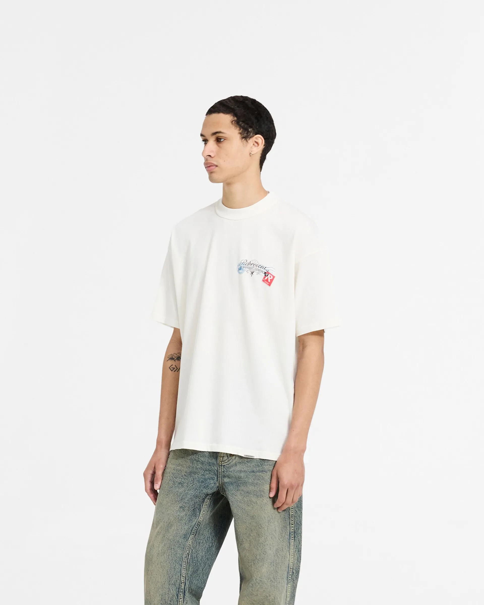 Represent Girls Of Summer T-Shirt - Flat White> T-Shirts