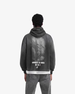 Represent Godspeed Hoodie - Aged Black><noscript><img width=
