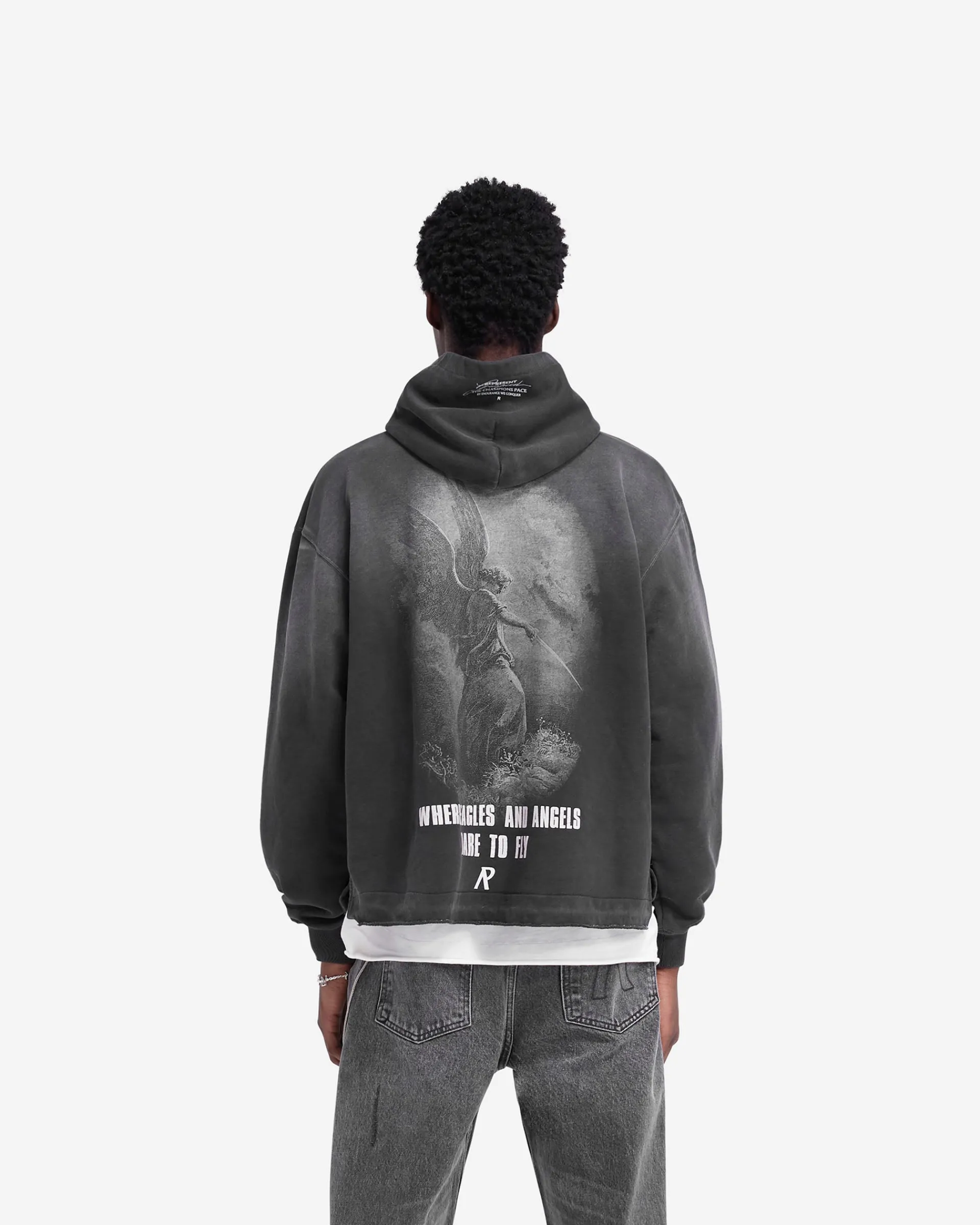 Represent Godspeed Hoodie - Aged Black> Hoodies