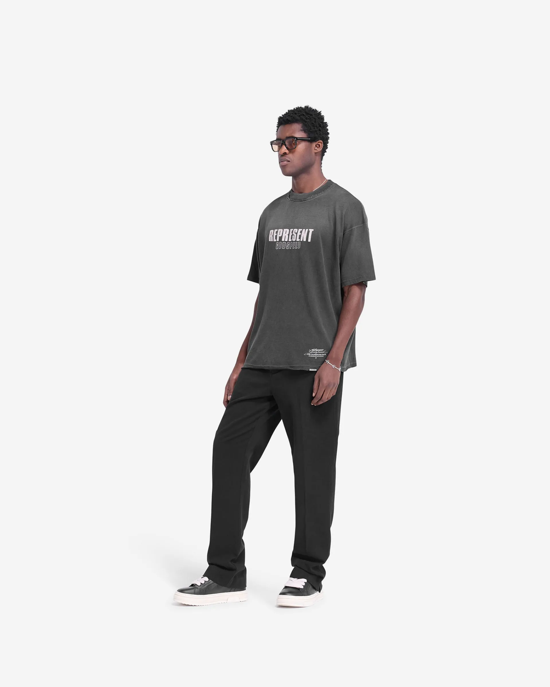 Represent Godspeed T-Shirt - Aged Black> T-Shirts