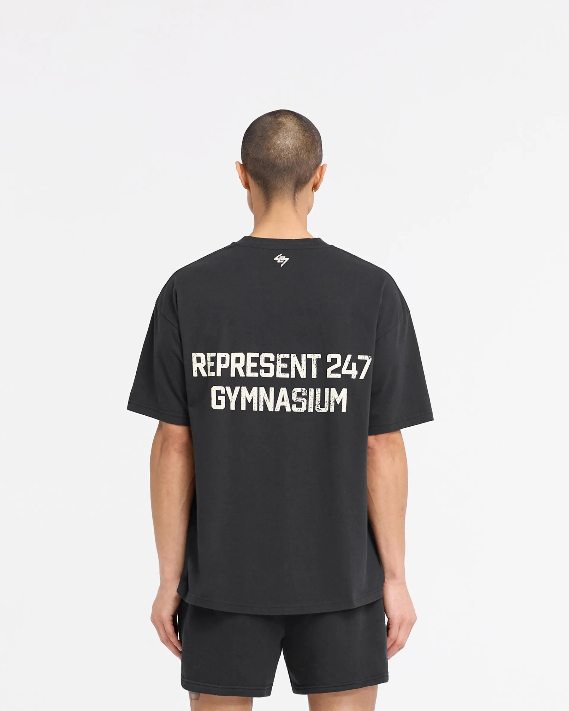 Represent 247 Gymnasium T-Shirt - Off Black> T-Shirts