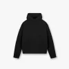 Represent Heavy Boucle Hoodie - Jet Black> Knitwear