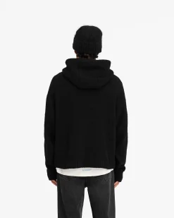 Represent Heavy Boucle Hoodie - Jet Black><noscript><img width=