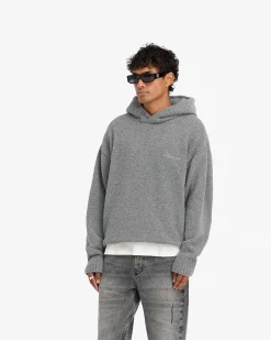 Represent Heavy Boucle Hoodie -> Knitwear