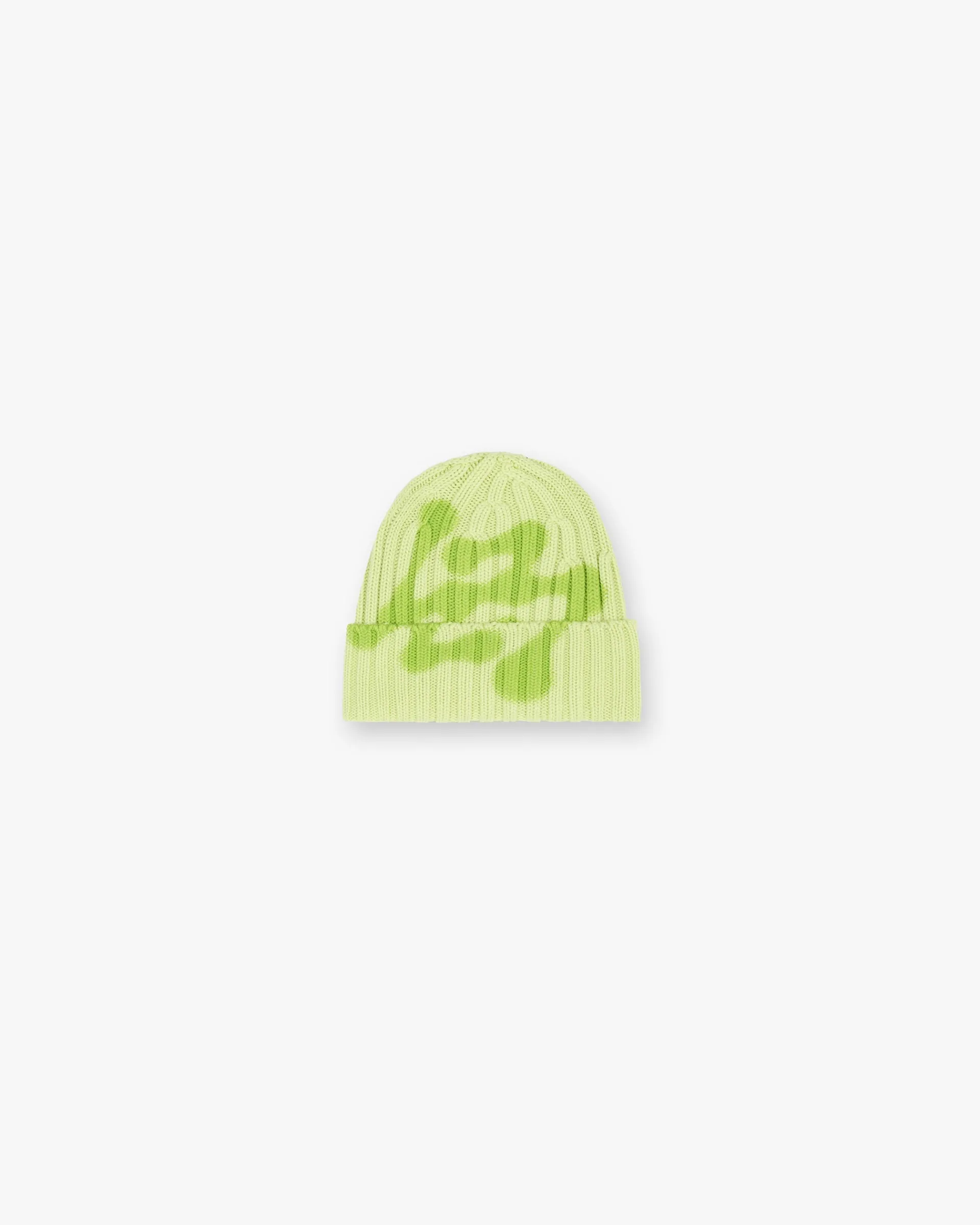 Represent 247 Heavy Rib Beanie - Shadow Lime> Beanies