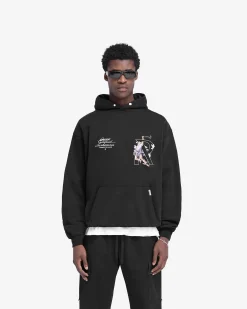 Represent Hermes Hoodie - Jet Black><noscript><img width=