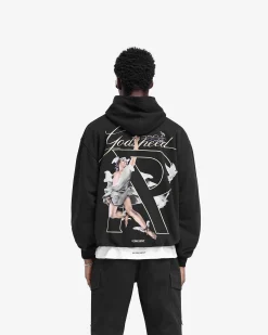Represent Hermes Hoodie - Jet Black><noscript><img width=
