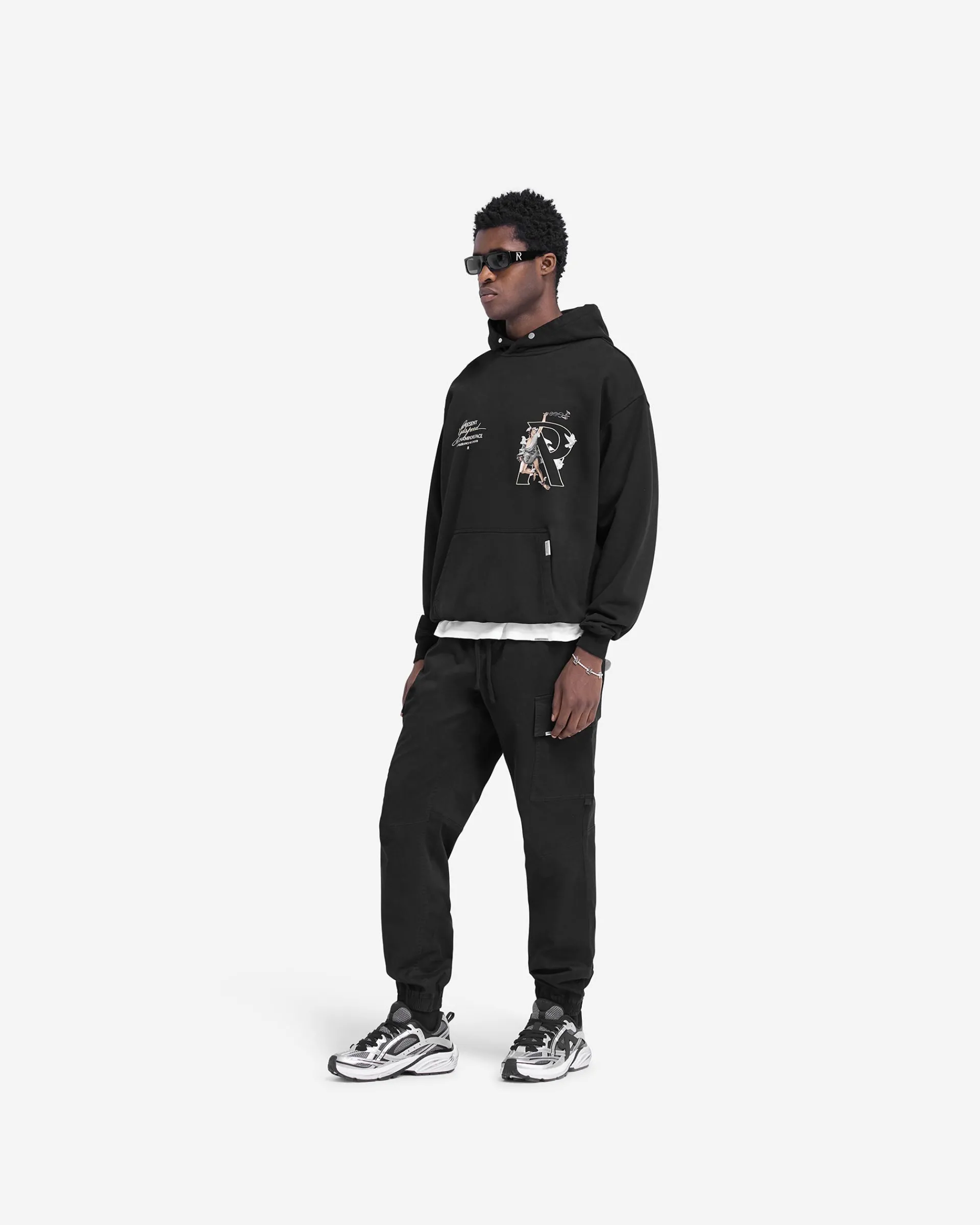 Represent Hermes Hoodie - Jet Black> Hoodies