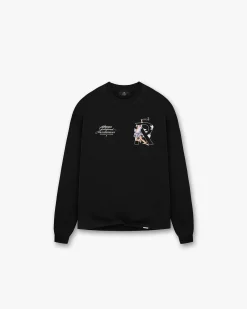 Represent Hermes Long Sleeve T-Shirt - Jet Black> T-Shirts