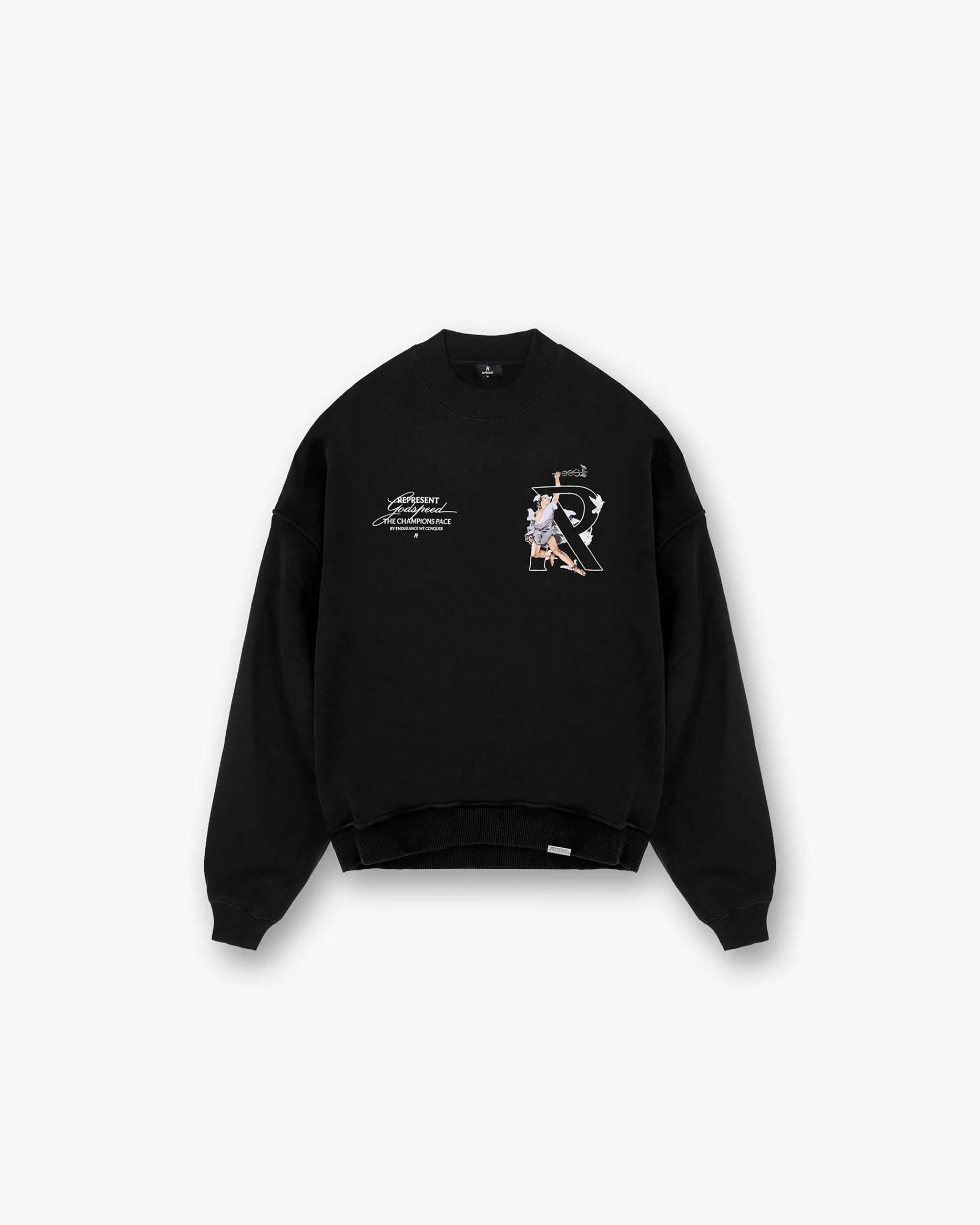 Represent Hermes Sweater - Jet Black> Sweaters