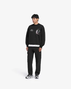 Represent Hermes Sweater - Jet Black><noscript><img width=