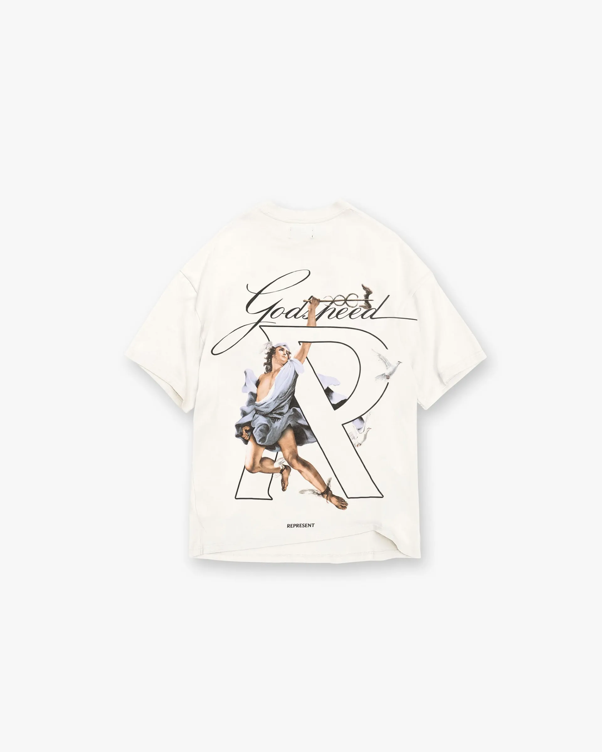 Represent Hermes T-Shirt - Flat White> T-Shirts