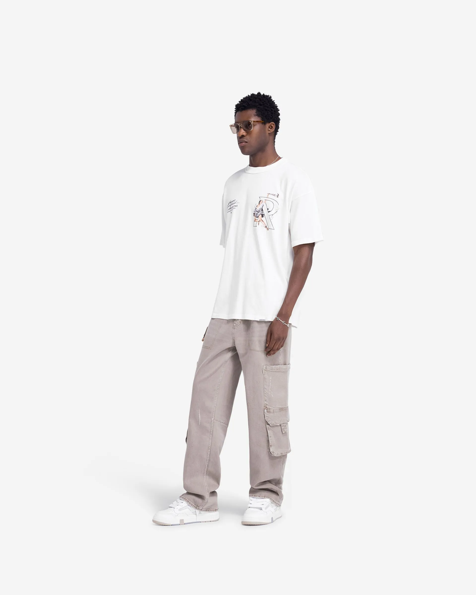 Represent Hermes T-Shirt - Flat White> T-Shirts