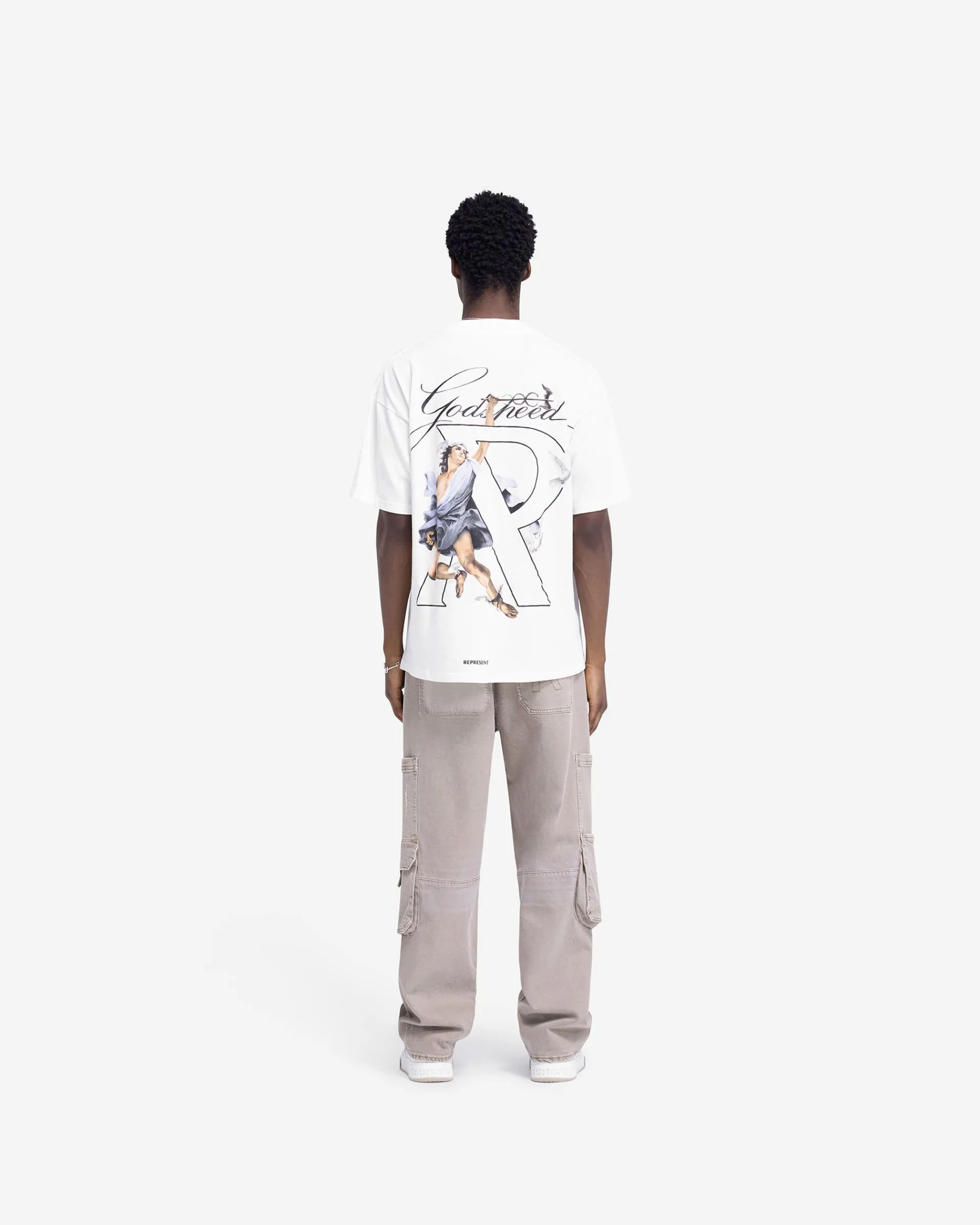 Represent Hermes T-Shirt - Flat White> T-Shirts
