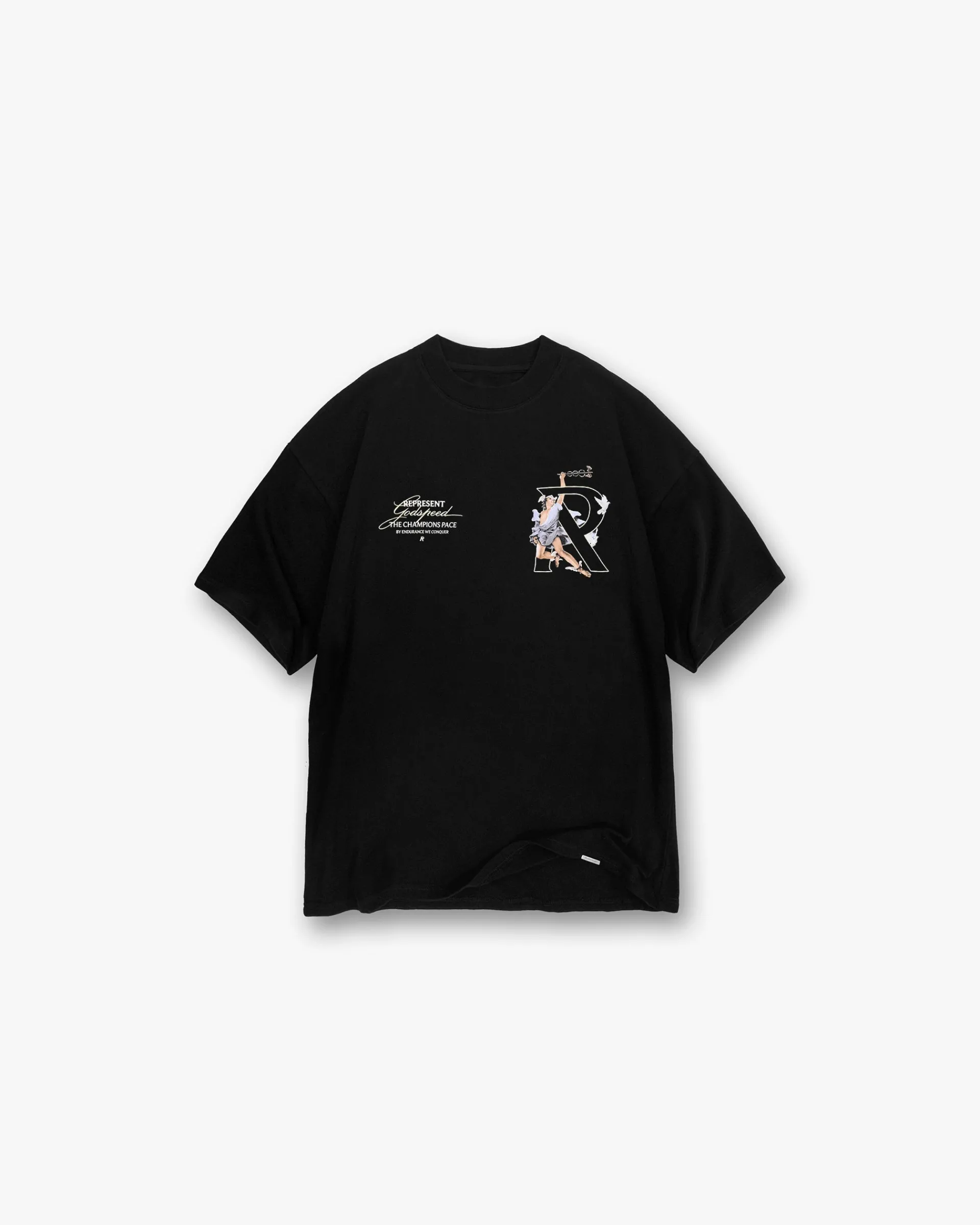 Represent Hermes T-Shirt - Jet Black> T-Shirts