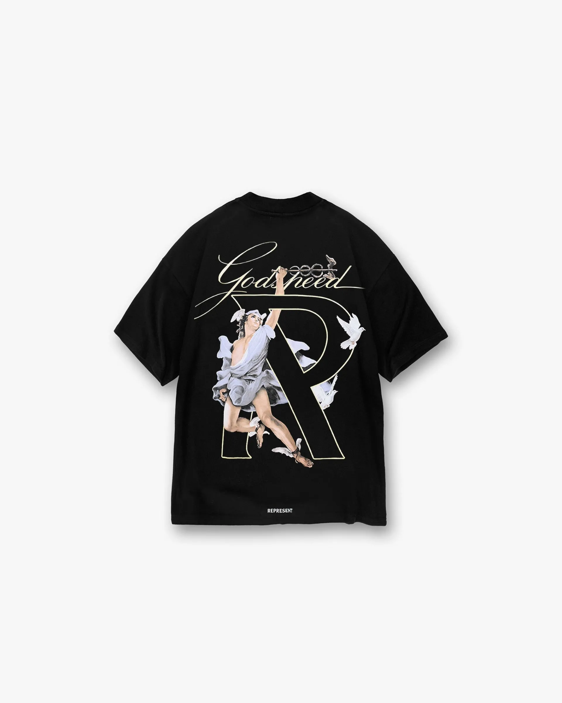Represent Hermes T-Shirt - Jet Black> T-Shirts