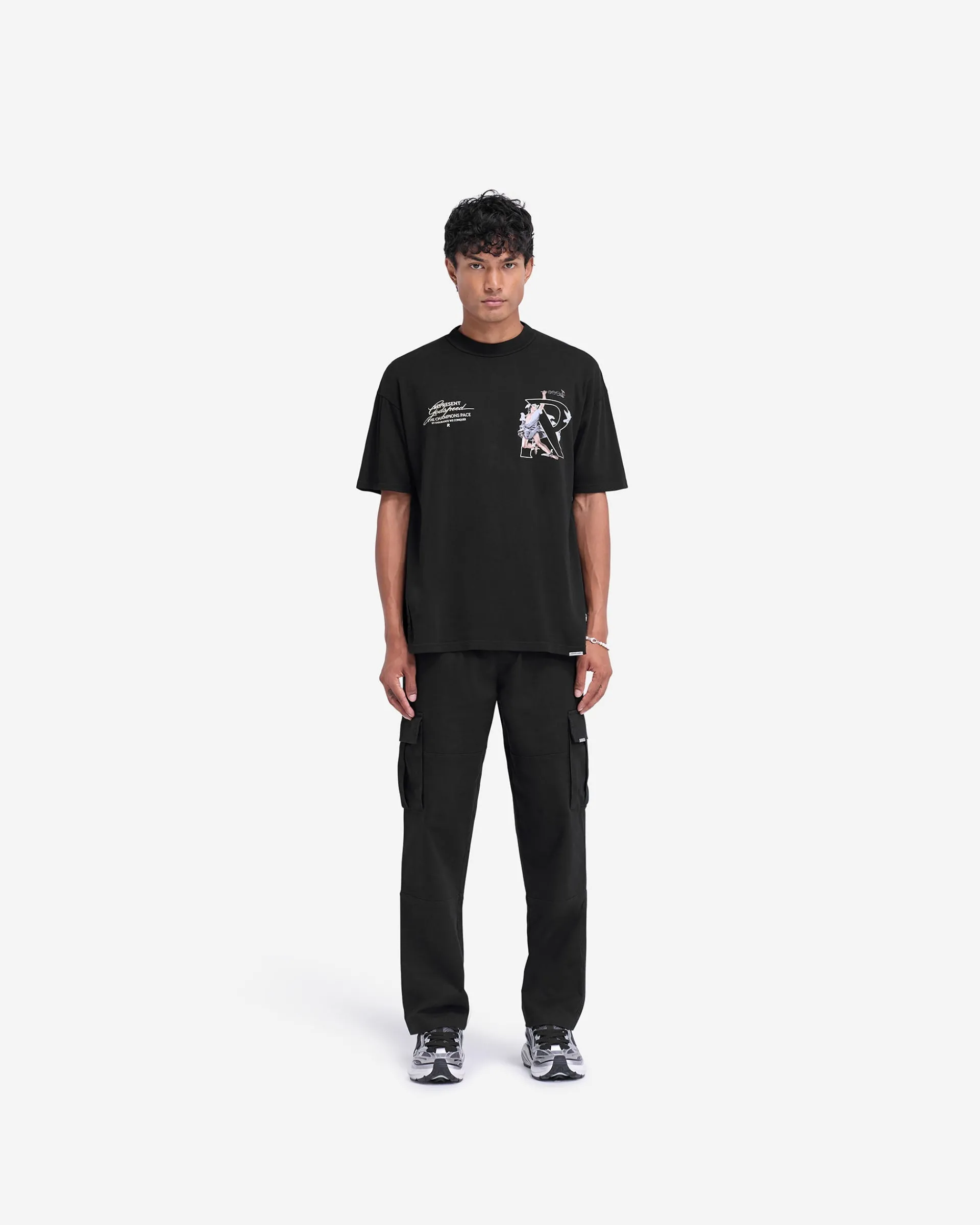 Represent Hermes T-Shirt - Jet Black> T-Shirts