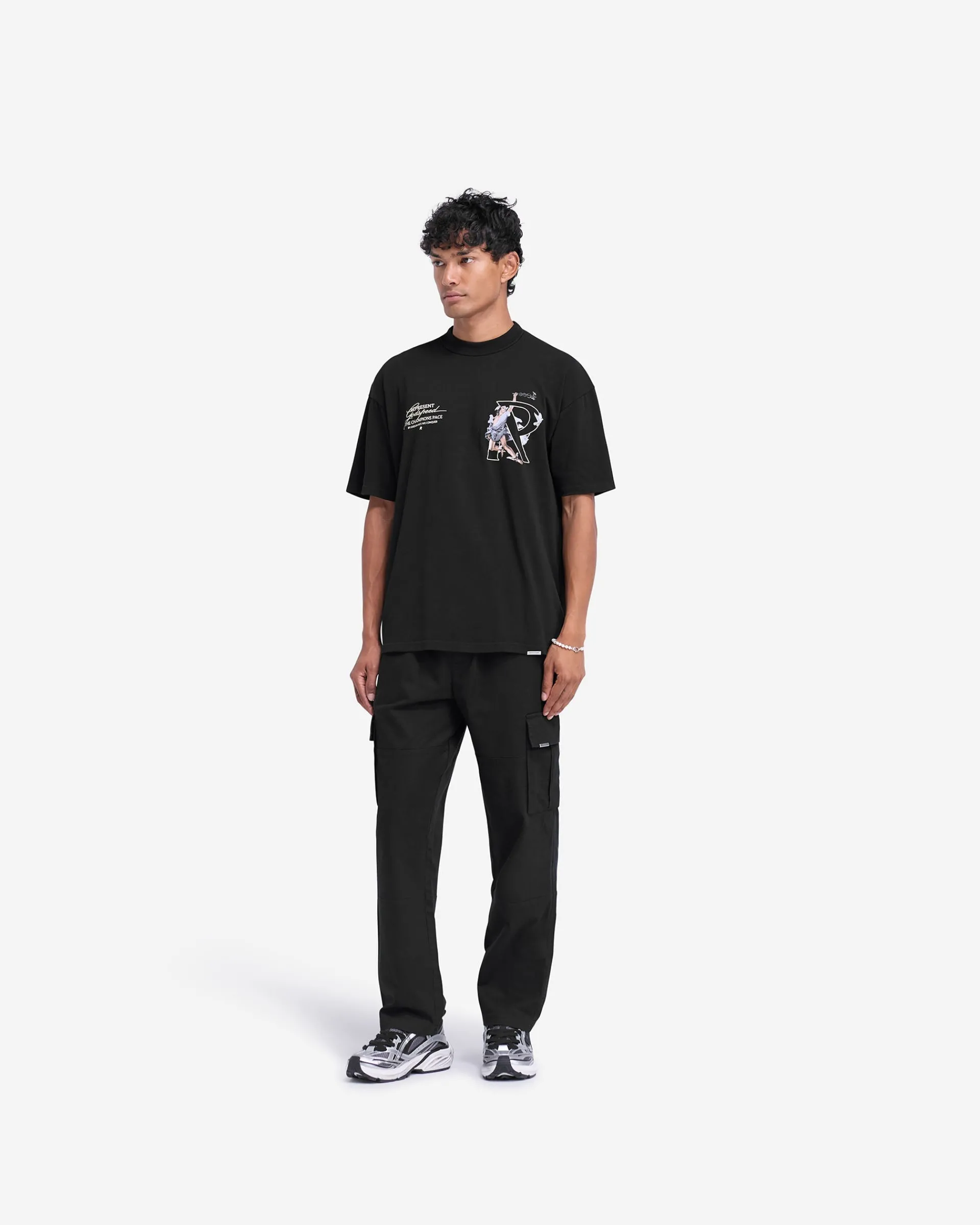 Represent Hermes T-Shirt - Jet Black> T-Shirts