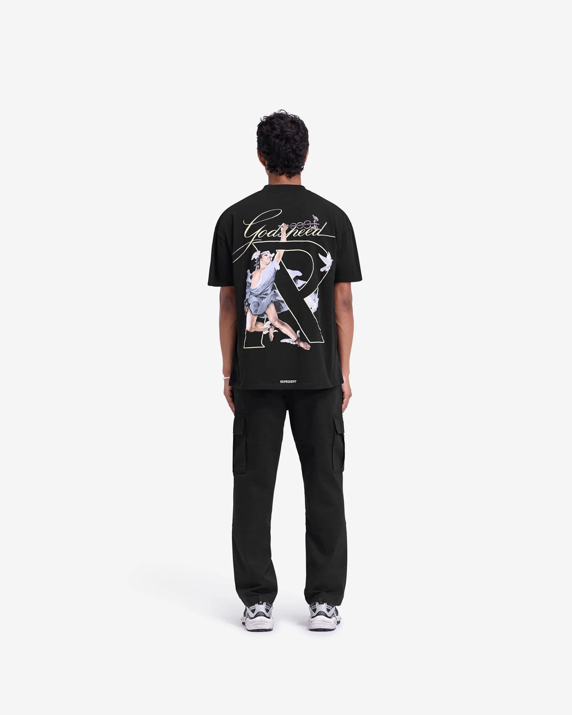 Represent Hermes T-Shirt - Jet Black> T-Shirts