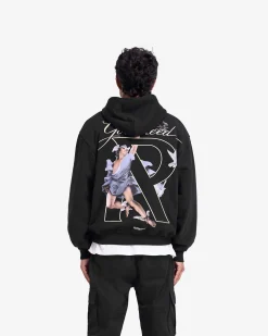 Represent Hermes Zip Hoodie - Jet Black><noscript><img width=
