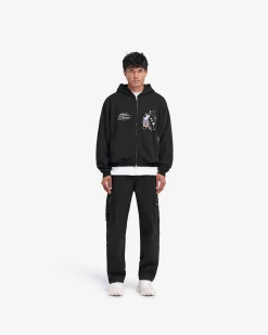 Represent Hermes Zip Hoodie - Jet Black><noscript><img width=