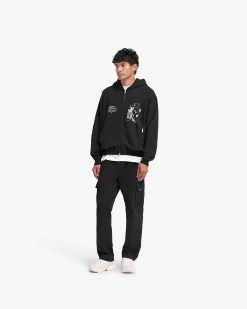 Represent Hermes Zip Hoodie - Jet Black><noscript><img width=