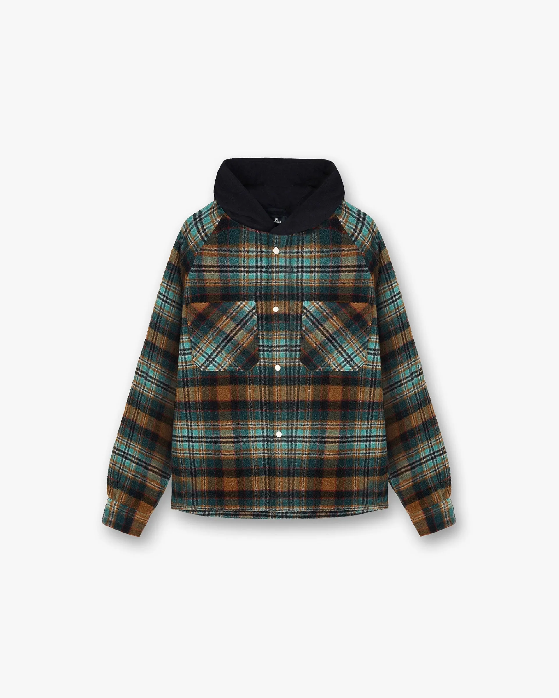 Represent Hooded Overshirt -> Shirts