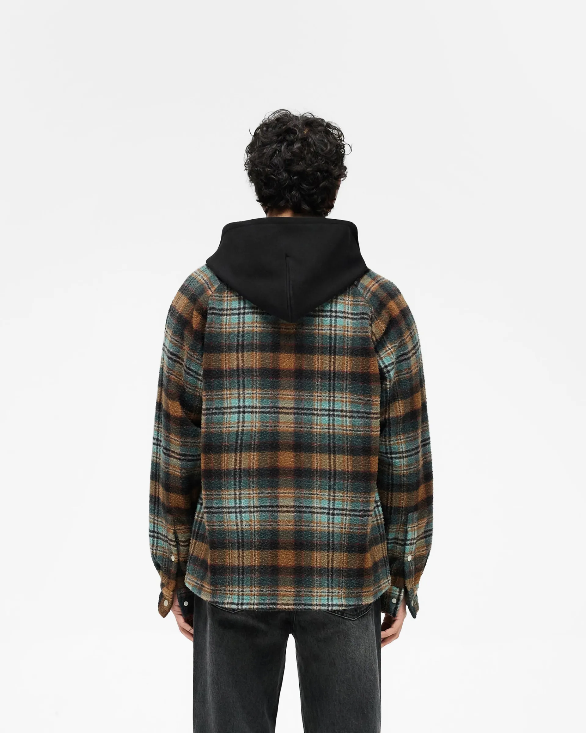 Represent Hooded Overshirt -> Shirts